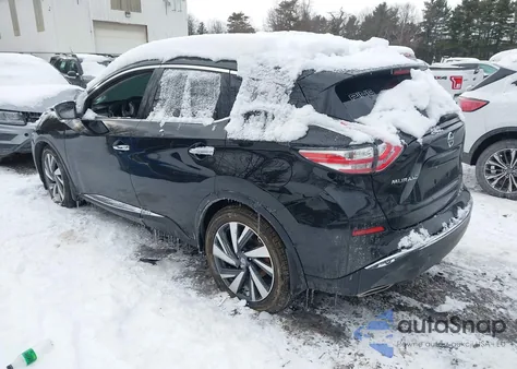 2017 Nissan Murano Platinum z USA, uszkodzony, nr VIN 5N1AZ2MH9HN173824